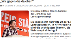 Marc Treude im Sozialismus-Interview